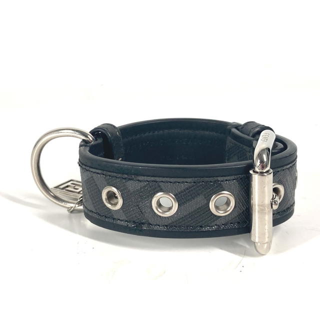 Fendi FENDI 8AC016 zucca dog collar dog pet Accessories Dogs Collar Leather Black/gray - view 5