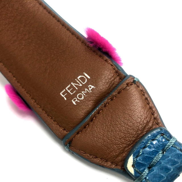 Fendi FENDI 8AV077 Flower Studs Strap You Bag Accessories Shoulder Strap - view 3