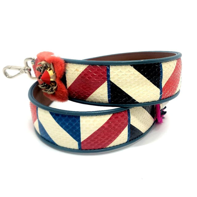 Fendi FENDI 8AV077 Flower Studs Strap You Bag Accessories Shoulder Strap - view 5