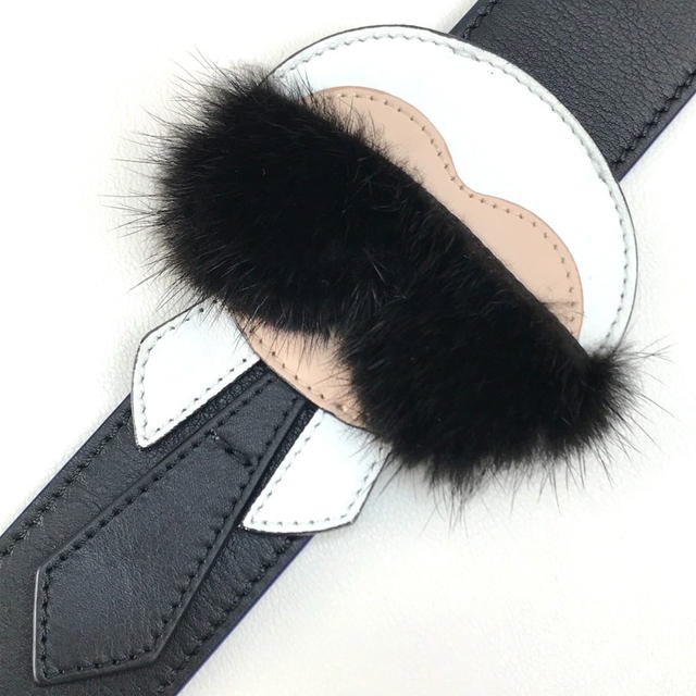 Fendi FENDI 8AV0775R7F0X93 With fur Strap Yukarito Karl Lagerfeld Shoulder strap - view 4