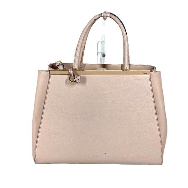 Fendi FENDI 8BH250 To joule Tote Bag 2WAY Bag Shoulder Bag Leather Beige - view 3
