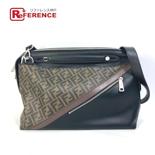 Fendi FENDI 8BH253 Zucca Briefcase Business 2WAY Shoulder Bag Crossbody Hand Bag - view 1