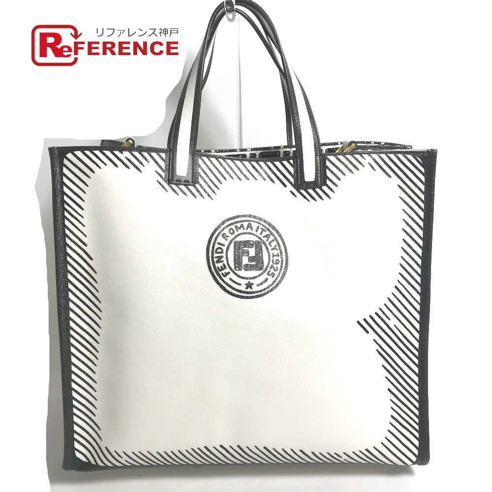 Fendi FENDI 8BH357 Joshua Vides collaboration Shopper bag Shoulder Bag Tote Bag