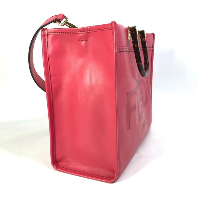 Fendi FENDI 8BH386 Shoulder Bag Sunshine Shopper 2WAY bag Tote Bag Leather pink - view 4