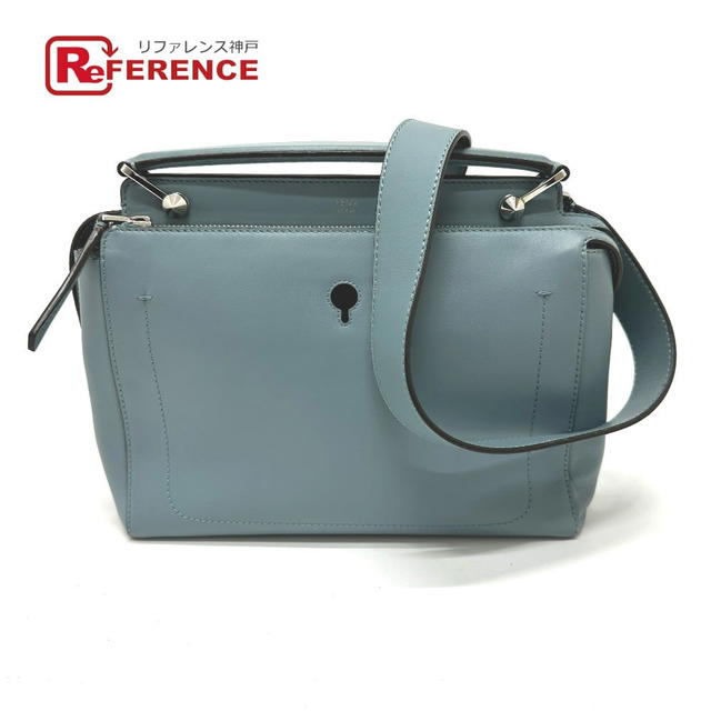 Fendi FENDI 8BN293 Dot com 2WAY Hand Bag Leather blue - view 1