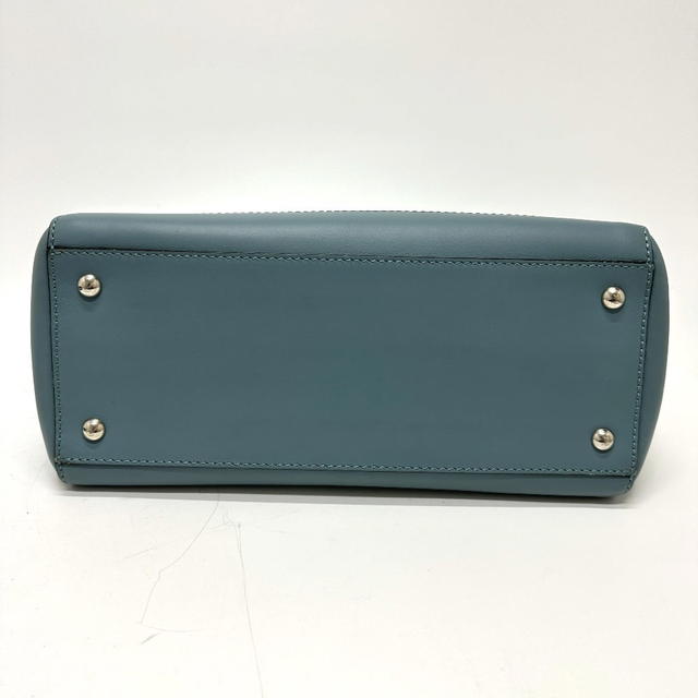 Fendi FENDI 8BN293 Dot com 2WAY Hand Bag Leather blue - view 4