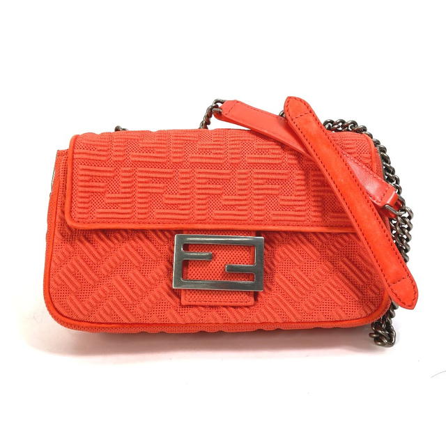 Fendi FENDI 8BR793 Baguette Chain Midi Double Chain bag Crossbody bag Shoulder Bag - view 2