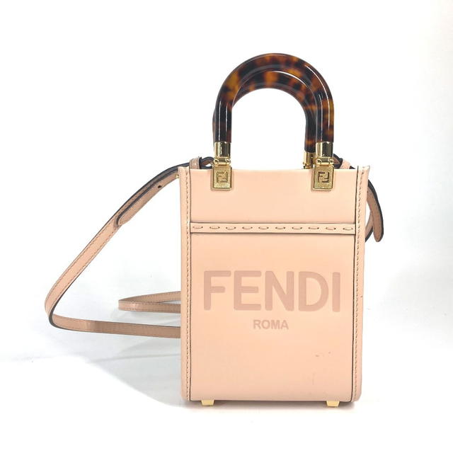 Fendi FENDI 8BS051 Shoulder Bag Crossbody bag Sunshine Shopper Small 2WAY Hand Bag - view 2