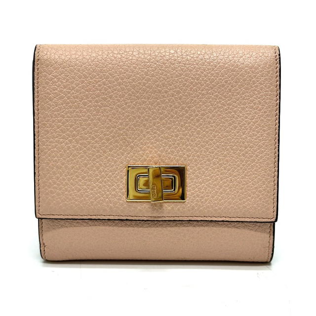 Fendi FENDI 8M0438 Peekaboo Wallet Folded wallet Leather pink - view 2