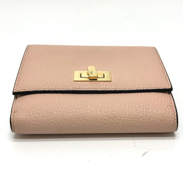 Fendi FENDI 8M0438 Peekaboo Wallet Folded wallet Leather pink - view 4