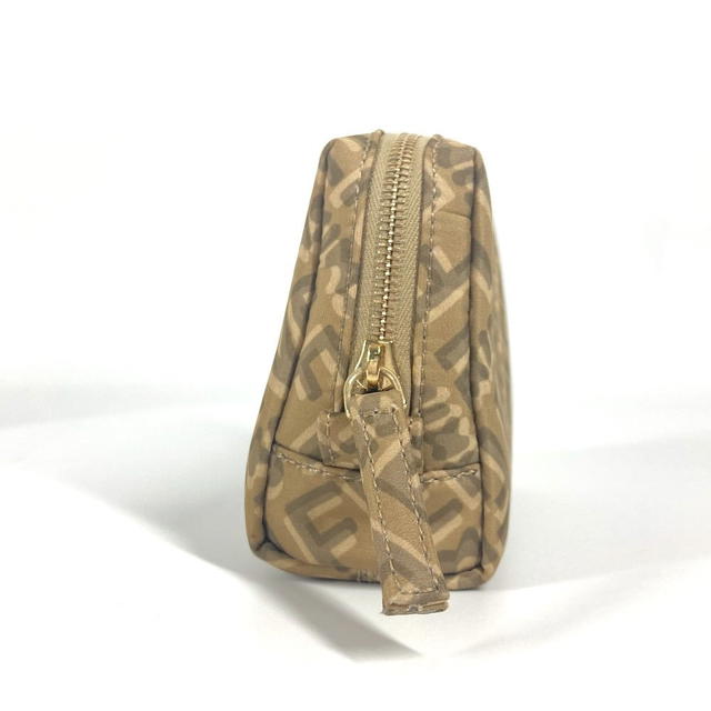 Fendi FENDI 8N0179 SKIMS collaboration logo Multi Pouch Cosmetics Pouch Nylon Beige - view 4