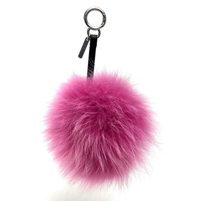 Fendi FENDI Bag Charm BAG BUGS Bag Charm Fur Pink - view 2