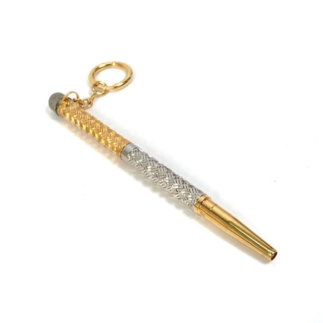 Fendi FENDI CHAOS collaboration scribble pen Pen Earrings Silver/Gold Unused - view 3