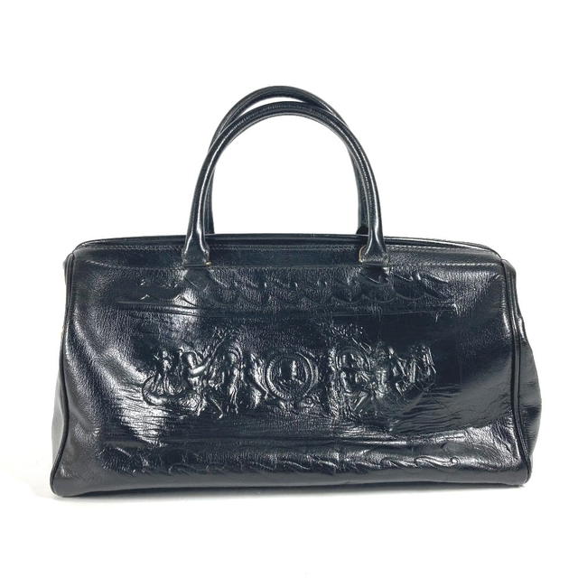Fendi FENDI Doctor bag logo Bag Shoulder Bag Hand Bag Leather Black - view 3