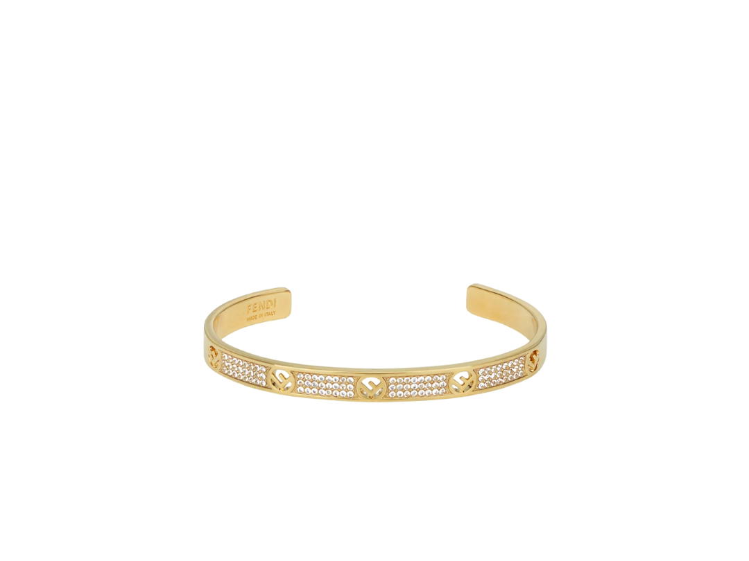 Fendi Fendi F Is Fendi Bracelet In Gold-Coloured