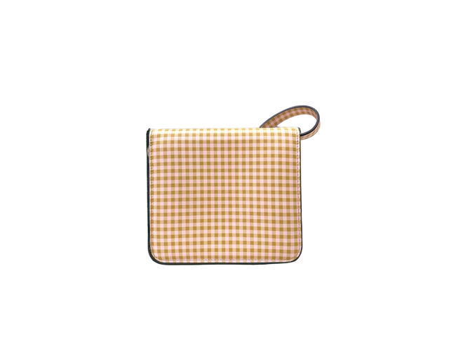 Fendi Fendi Fab Bag In Leather With Crystal Gold Hardware Yellow - view 2