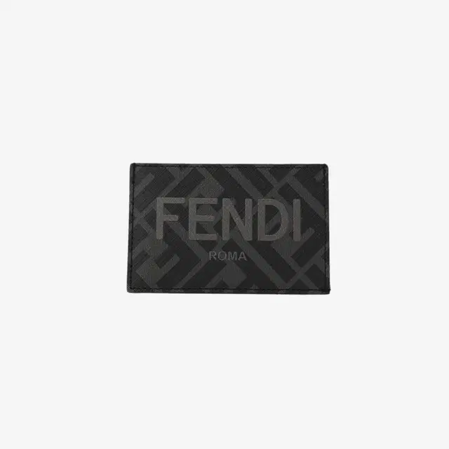 Fendi Fendi Fabric Card Holder Black - view 2