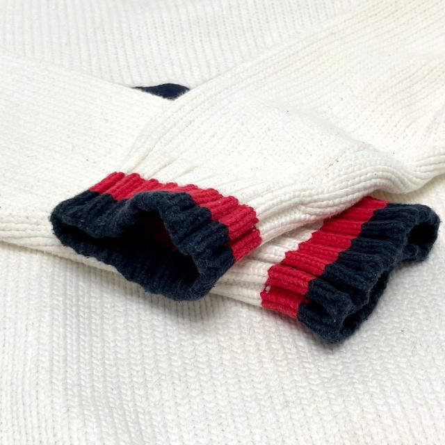 Fendi FENDI FAE137 Logo Pullover Knit Fila Collaboration Sweater knit cotton White - view 4