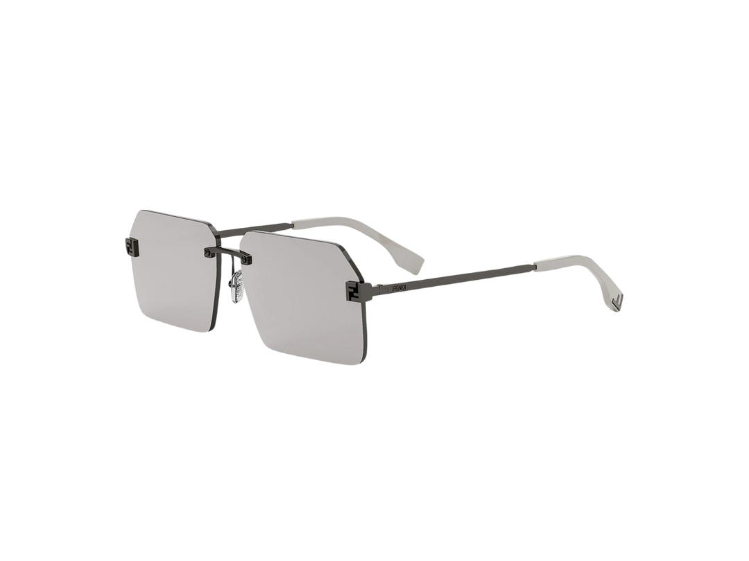 Fendi Fendi FE40043U Sunglasses In Frame Metal With Grey Lens