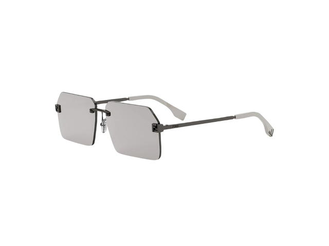 Fendi Fendi FE40043U Sunglasses In Frame Metal With Grey Lens - view 1