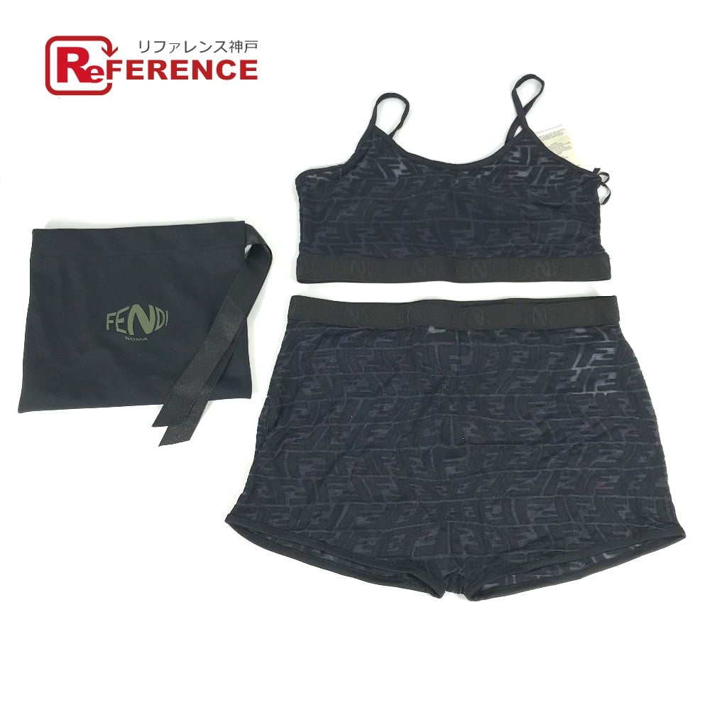 Fendi FENDI FE5073 Underwear Tops Bottoms Logo Fisheye Underwear Set setup Unused