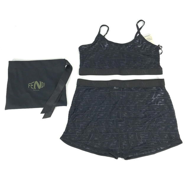 Fendi FENDI FE5073 Underwear Tops Bottoms Logo Fisheye Underwear Set setup Unused - view 2