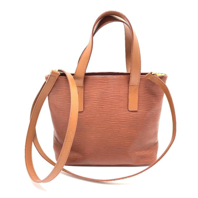 Fendi FENDI FF logo vintage 2WAY Shoulder Bag Hand Bag Leather Brown - view 2