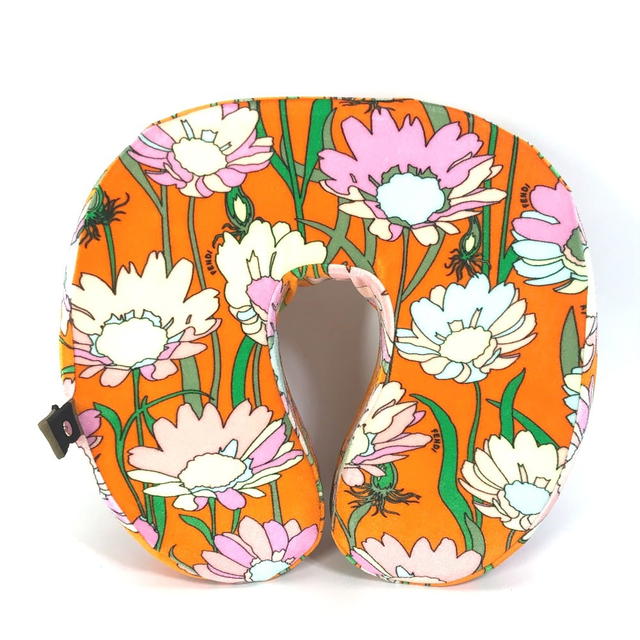 Fendi FENDI Flower pattern Neck pillow & eye mask set travel set travel cushion - view 2