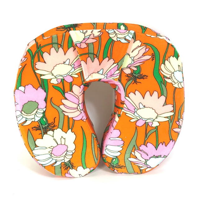 Fendi FENDI Flower pattern Neck pillow & eye mask set travel set travel cushion - view 3