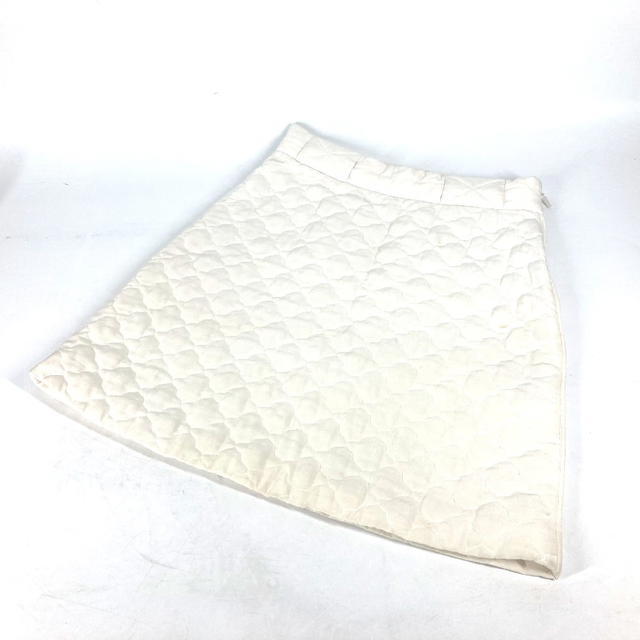 Fendi FENDI FQ7144 Quilted Bottoms apparel skirt silk White - view 3