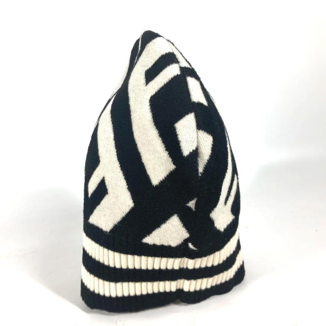 Fendi FENDI FXQ538 Bicolor Zucca logo beanie hat knit hat knit cap Knit hat - view 5
