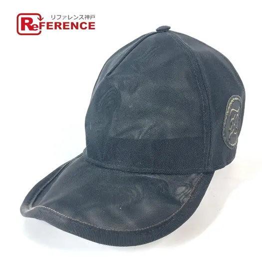 Buy FENDI FXQ768 Logo Mesh FF hat cap baseball cap at Sasom – Authentic and Ready to Ship