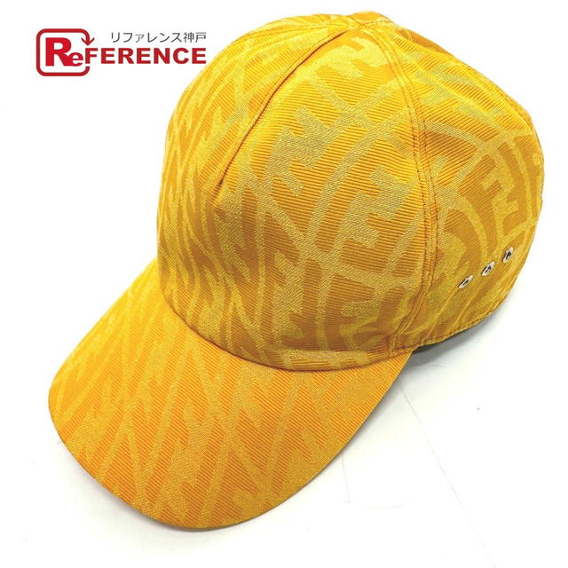 Fendi FENDI FXQ768 Zucca Baseball cap hat cap Canvas yellow - view 1