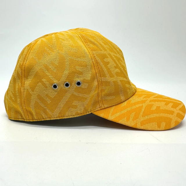 Fendi FENDI FXQ768 Zucca Baseball cap hat cap Canvas yellow - view 5