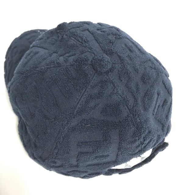 Fendi FENDI FXQ768 Zucca Pile hat cap baseball cap cotton / Nylon Navy - view 4
