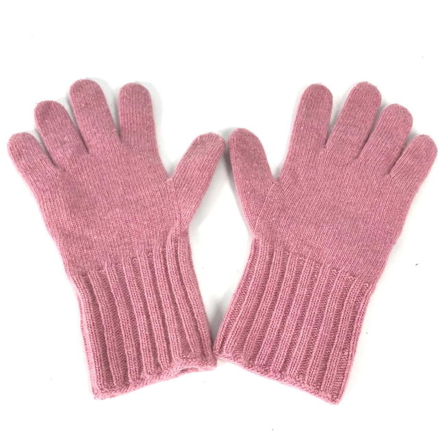 Fendi FENDI FXY554 Zucca patch Glove gloves Wool / Cashmere pink - view 5