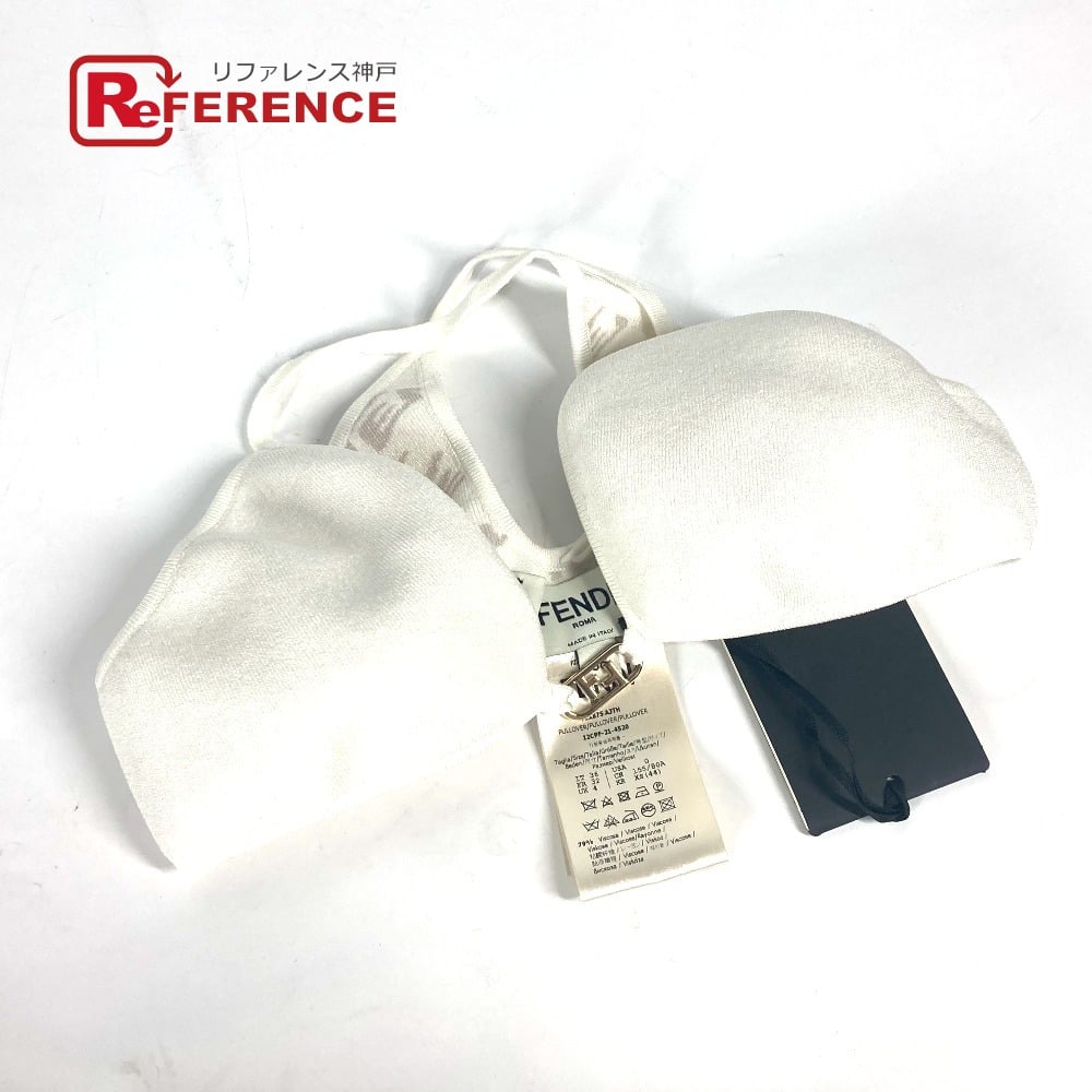 Fendi FENDI FXZ875 bra top Tops WhiteBased Unused