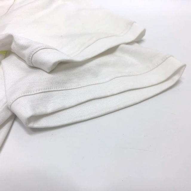 Fendi FENDI FY0894 FF logo tops Short sleeve T-shirt cotton White x yellow - view 4