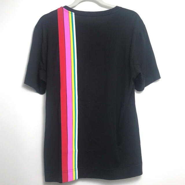 Fendi FENDI FY0936 Rainbow logo Tops Apparel Short sleeve T-shirt cotton Black - view 2