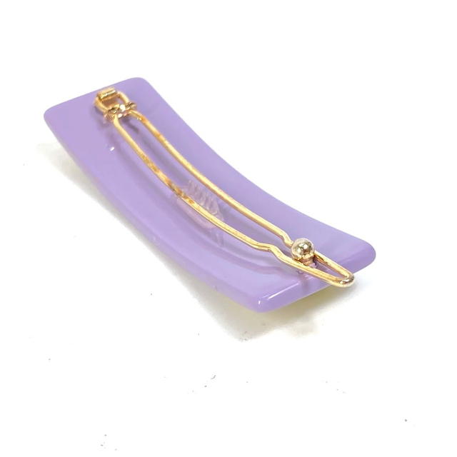 Fendi FENDI JFP402 hairpin FF hair clip logo hair accessory Barrette purple/yellow - view 4