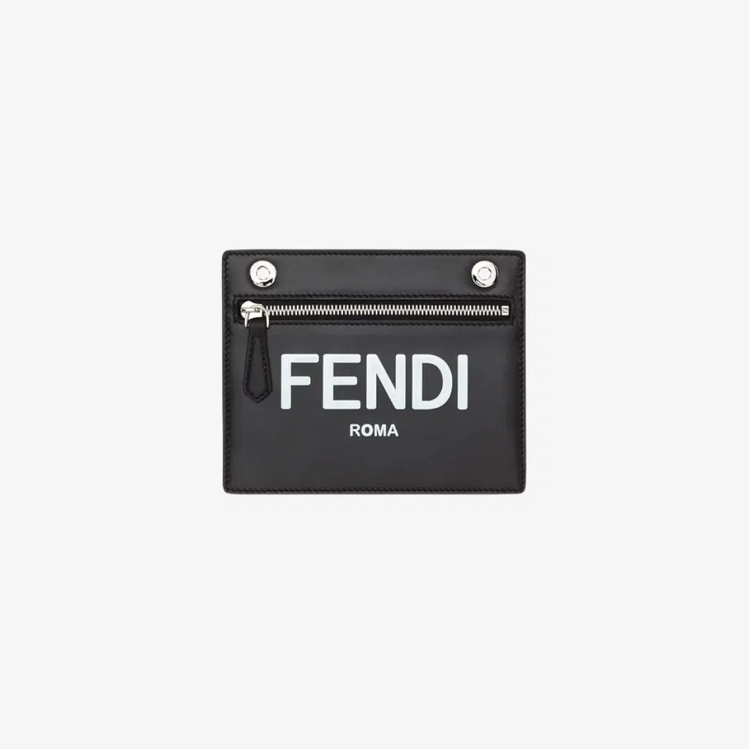 Fendi Fendi Leather Peekaboo Pocket Black