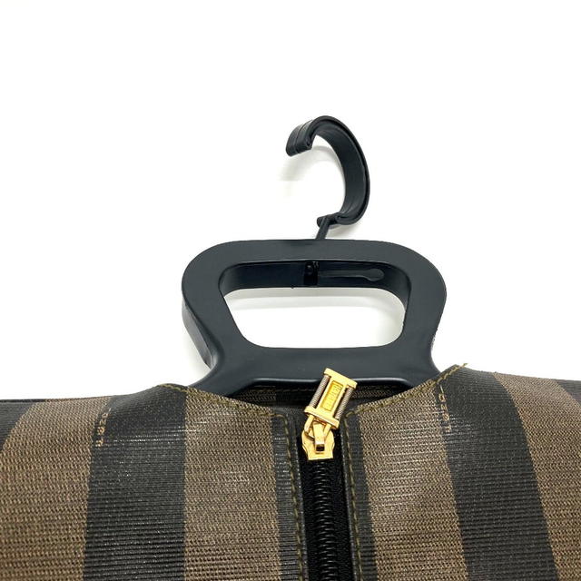 Fendi FENDI Pecan pattern Garment case Costume Cover Garment bag Leather/PVC Brown - view 3