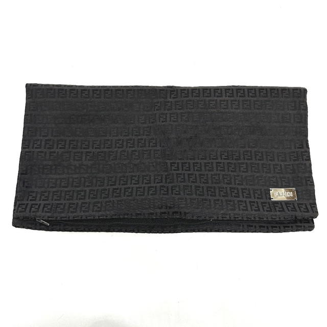 Fendi FENDI pillow pillow interior Zucchino cushion cover only cushion Nylon Black - view 2