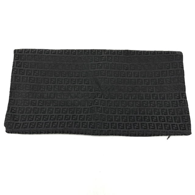 Fendi FENDI pillow pillow interior Zucchino cushion cover only cushion Nylon Black - view 3