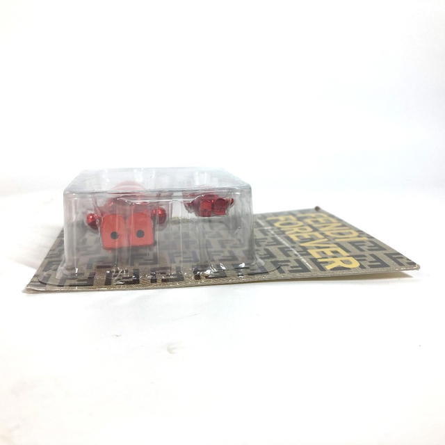 Fendi FENDI Unopened Medicom Toy BE @ RBRICK FENDI FOREVER charm Plastic Red Unused - view 4