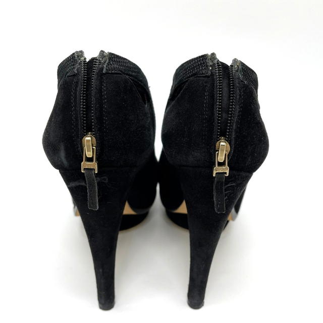 Fendi FENDI VERO CUOIO High Heels Boots Bootie Leather Black - view 3
