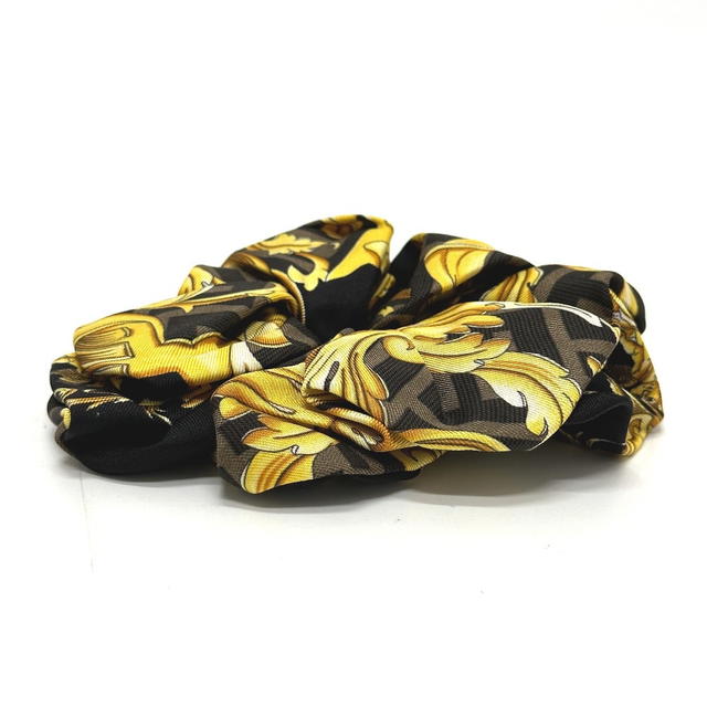 Fendi FENDI Versace collaboration FENDACE Scruchie Hair Elastic Zucca Unused - view 4