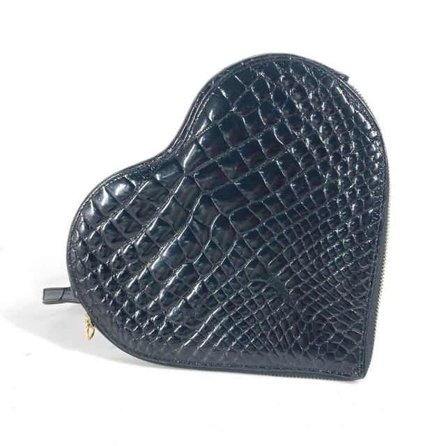 Fendi FENDI vintage heart backpack bag Backpack Leather Black - view 2