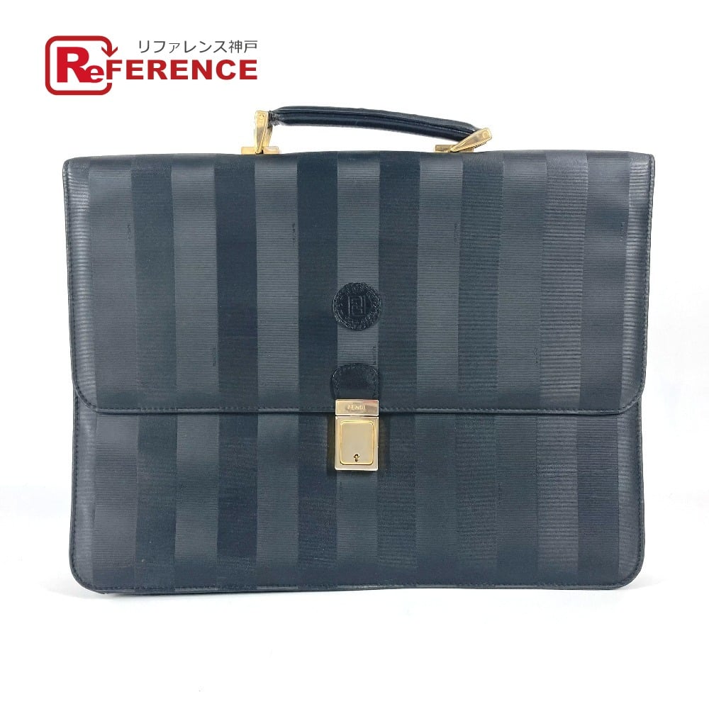 Fendi FENDI vintage Pecan logo Tote Bag Hand Bag Briefcase Business bag