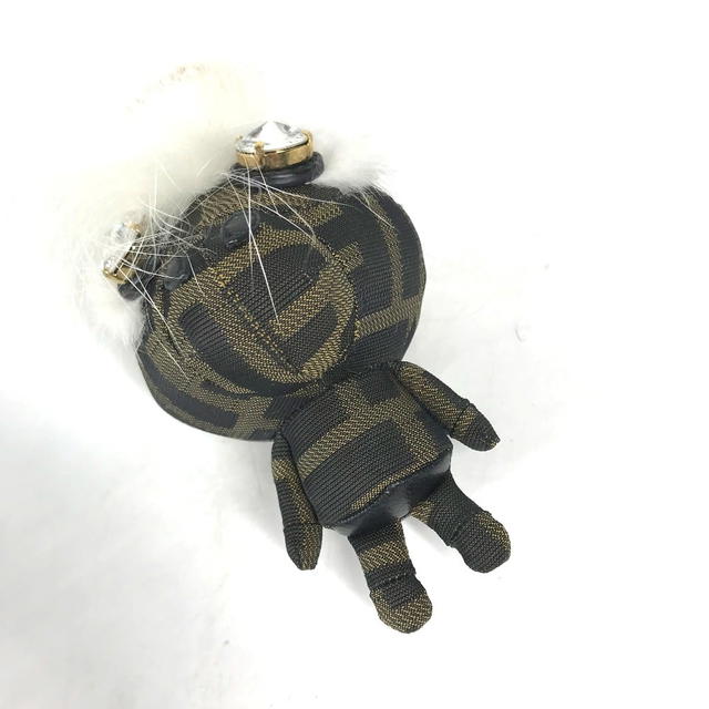 Fendi FENDI ZUCCA Logo Monster Space Monkey Key Holder Monkey Bag Charm - view 5